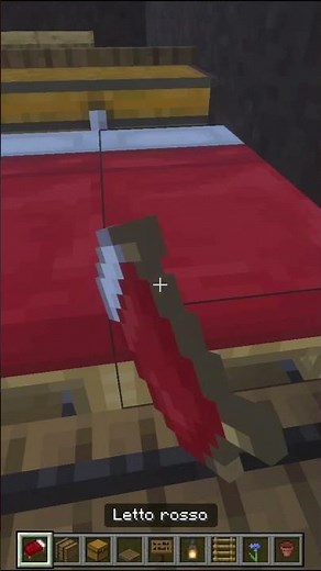 Tutorial: come costruire un LETTO A CASTELLO su MINECRAFT
