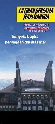 Eksplorasi Pesawat Garuda Indonesia Melintasi IKN