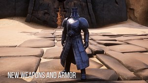 Dear exiles! We're incredibly happy to reveal a new update to Conan Exiles, available today on PC (Xbox and PS4 release aiming for later this week). This update adds the Warmaker's Sanctuary, a dungeon teeming with dangerous enemies, unique weapons and new recipes. We've also continued our revamp of NPC capitals and caves, adding in new characters, more loot, new recipes, and much much more to be discovered. See the trailer below and head to our blog for a full rundown of all the new features: h