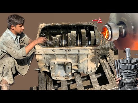 Truck Gearbox Full Opening & Restoration | Expert Mechanic at Work