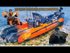 Late fall crappie fishing (Spider Rigging for crappie)