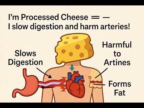 Processed cheese vs. Natural cheese