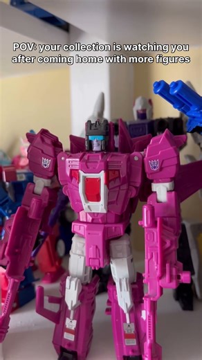 POV: your collection is watching you after coming home with more figures #transformers