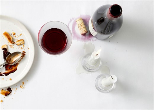 How to Remove Candle Wax from Table Linens and Hard Surfaces