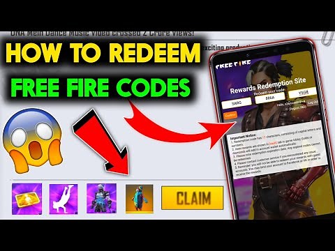 How To Redeem Free Fire Codes || How To Use Redeem Code In Free Fire 🔥