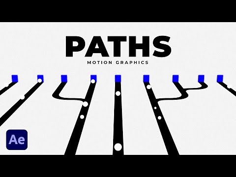 AMAZING Motion Graphics - Advanced Path Animations in After Effects | Tutorial