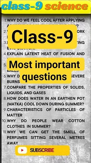 🔥 Class 9 Science Chapter 1 – Matter in Our Surroundings | Most Important Concepts & Questions