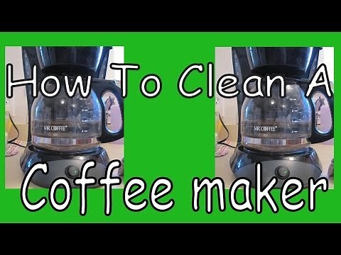 How to Clean a Coffee Maker - Is Your Coffee Maker Slow?