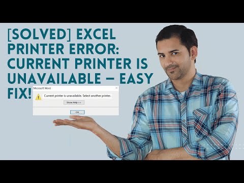 [SOLVED] Excel Printer Error: Current Printer Is Unavailable — Easy Fix!