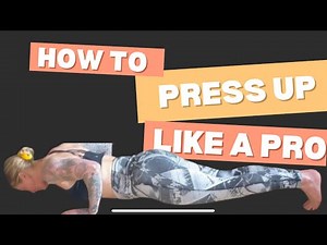 How To Do A Proper Push UP (Press Up) - Beginner Tutorial