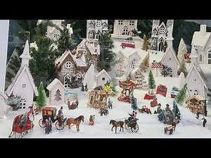 How to set-up christmas Village at home