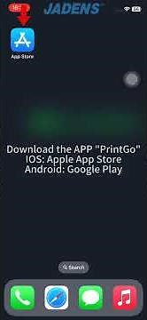 How to Print C10 on Phone or iPad | JADENS Thermal Shipping Label Printer