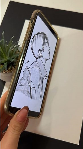 How to draw with glass reflection | tutorial