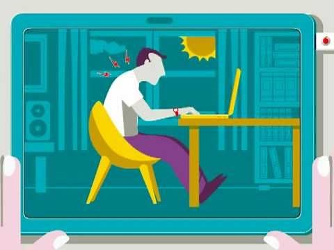 Laptop Ergonomics - Basic Tips - Adult or Child Laptop Use at Home, Work or School