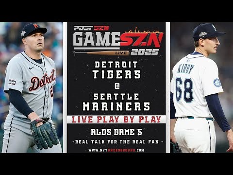 LIVE Tigers vs. Mariners Play-by-Play: ALDS GAME 5 - WIN OR GO HOME