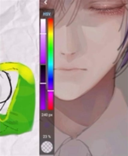 Roasting mandibang paint. #butifyoucloseyoureyes #digitalart #art