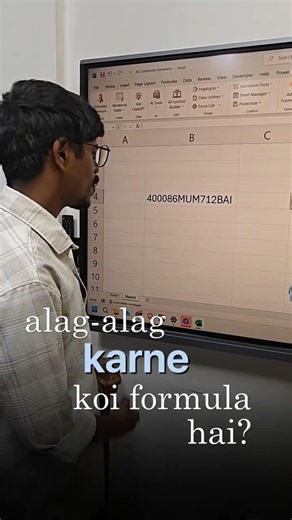 Separate Text & Numbers in Excel Using AI | Create Custom Formula Instantly #dataanlysis #xlbooster