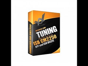 CUMMINS ISB CM2250 BBN DPF Delete by INSITE 8 7