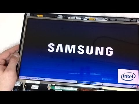 Samsung Laptop Change 15,6" Screen LCD Replace Display