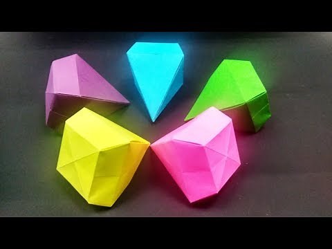 Origami Diamond Simple / Easy