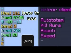 How to configure and use the customHUD mod in Minecraft | Guide