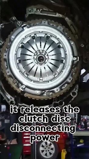 How a Clutch Pressure Plate Works in 10 Seconds