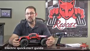 Redcat Racing Blackout XTE 1/10 Scale Electric Monster Truck with Waterproof Electronics, Silver/Red SUV, Blackout-XTE-SILVERSUV