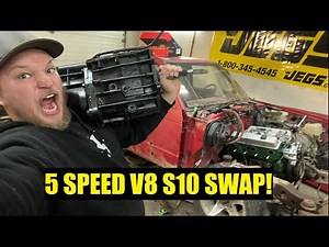 5 Speed Manual Swapping my V8 S10 (Gone wrong)