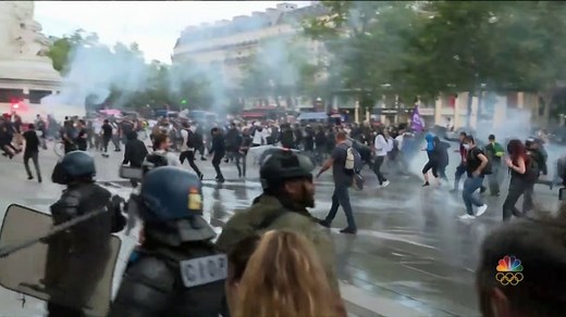 Protests in France over virus pass