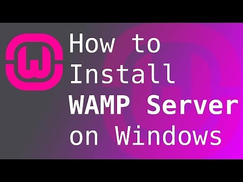 how to install wamp on windows 8 32 /64 bit |windows 11