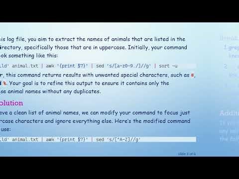 How to Remove Special Characters from Log File Outputs in Linux