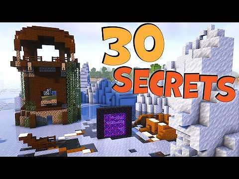 30 Hidden Minecraft Secrets You’ve NEVER Heard Of