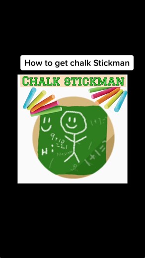 How to Find Stickman in Roblox Game - Chalk Stickman Tutorial