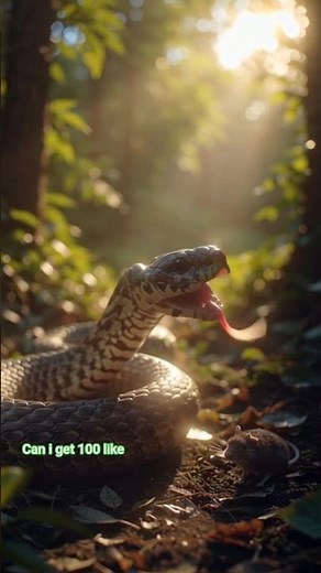 “Snake Swallows a Mouse | Incredible Wildlife Moment”
