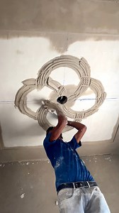 172K views · 1.5K reactions | Fan point, flowers ceiling design...