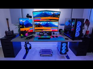 EPIC Dual PC Gaming Setup Tour