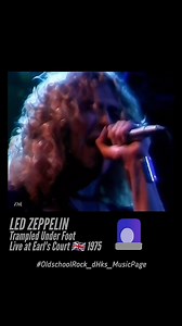 "Trampled Under Foot" is a funk-influenced song by Led Zeppelin, featured on their 1975 double album, Physical Graffiti. It is known for John Paul Jones' prominent clavinet riff. The song was released as a single in several countries and was frequently performed in concert. #LedZeppelin #TrampledUnderFoot #PhysicalGraffiti_1975 #JohnPaulJones #JimmyPage #RobertPlant #FunkRock #LiveAtEarlsCourt1975 #FacebookReels #MonetizeContent #WideReach 💥 | Old School Rock