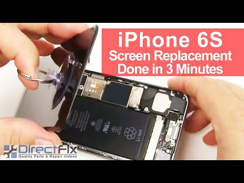How To: iPhone 6S Screen Replacement done in 3 Minutes