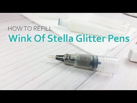 CRAFT HACKS: How To Refill Wink Of Stella Glitter Brush Pens ✅💥