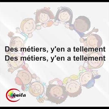 chanson sur les métiers : quand on sera grand | chanson illustrée