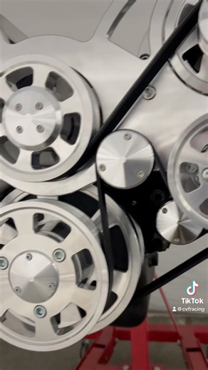 1.1K views · 17 reactions | Chevy Big Block engine serpentine kit for ProCharger Superchargers with alternator, AC and PS configuration #supercharged #chevybigblock | CVF Racing | Facebook