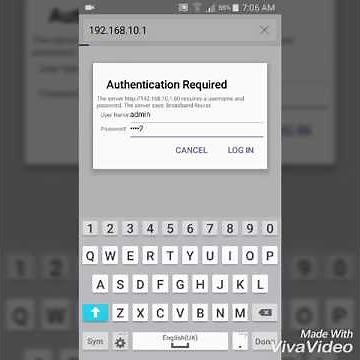 192.168 10.1 - 192.168 10 Login