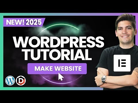 Complete Elementor PRO And Wordpress Tutorial For Beginners 2025