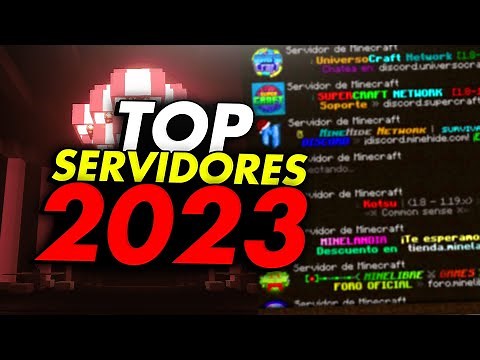 ✅ TOP 10 Mejores Servidores de Minecraft Hispano 2024 😱 No Premium/Premium (JAVA, BEDROCK y PE)1.21