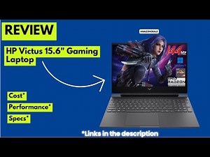 HP Victus 15.6" Gaming Laptop Review 2025 | AMD Ryzen 5 7535HS, RX 6550M, 144Hz FHD, 16GB DDR5