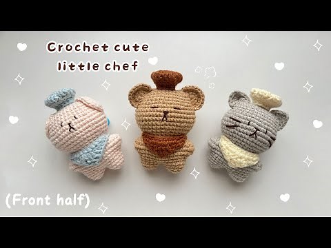 Crochet Cute Animals ❤️ | Beginner-Friendly Tutorial🫶