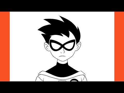 How To Draw Robin (Teen Titans)