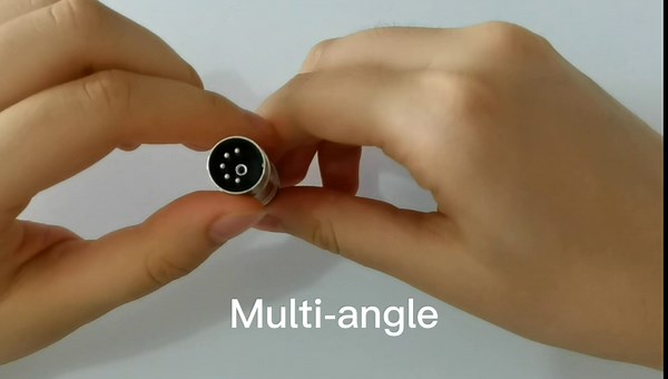 5 pin din Male Solder Connector Panel Mount midi Adapter for Digital Audio Devices Pack of 5