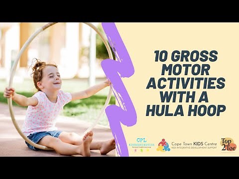 10 Gross Motor Activities with a Hula Hoop