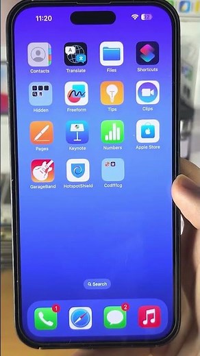 How To Create Folder on iPhone!